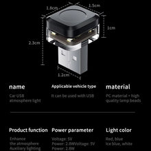 Load image into Gallery viewer, 1x Car USB Led Light mood lamp Plug Play Universal LED interior Atmosphere Light Auto Reading Lamp Decorations Decorative Strip