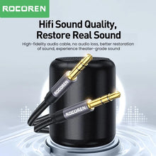 Load image into Gallery viewer, Rocoren 3.5mm Jack Audio Cable - 5M Male to Male Aux Cord for Phone, Car, MP3, Speaker