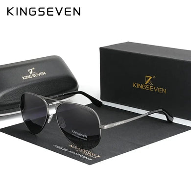 Genuine KingSeven Aluminum Sunglasses | Polarized UV400 Mirror Shades