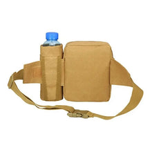 Load image into Gallery viewer, Tactical Nylon Waist Pack, Hiking Belt Bag, Water Bottle &amp; Phone Pouch, Outdoor Sports