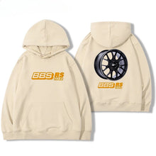 Load image into Gallery viewer, 2024bbs Wheel Printed Hoodie Men's and Women's Car Modification Culture Four Seasons All Loose Casual Jacket Breathable Light