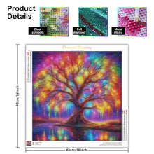 Load image into Gallery viewer, GATYZTORY 5D Diamond Painting Tree Mosaic Full Round Drill Home Decor 30x30cm