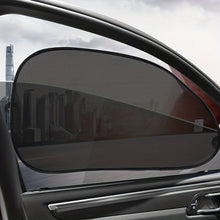 Load image into Gallery viewer, 2pcs Car Black Mesh Tilt Shield Sunshade for Windshield Side Windows