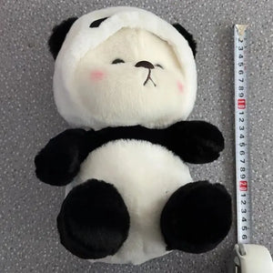 Kawaii Panda Plush Toy - Soft Stuffed Bear Transforming Animal Doll