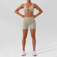 Load image into Gallery viewer, 2PCS Yoga Suit Sports Set Women Quick-Drying Gym Set Women Tracksuit Running Workout Long Sleeve Sports Shirt Yoga Clothing