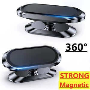 Magnetic Car Phone Holder - Air Vent Mount for iPhone 15, Xiaomi, Samsung, Huawei