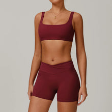 Load image into Gallery viewer, 2 Pieces Yoga Set Workout Sets Women Tracksuit Gym Push Up Fitness Running Workout Clothes Sport Bra Leggings Suit Activewear