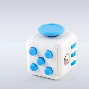 Solid Color Fidget Dice – Stress Relief Toy for Autism, Anxiety, Kids & Adults