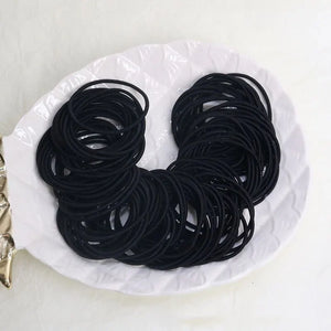 5CM Nylon Elastic Hair Ties Ponytail Holders Hairbands for Women Men Hair Accessories