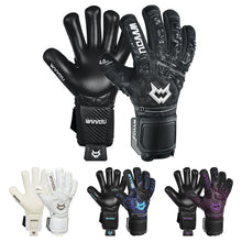 Load image into Gallery viewer, WVVOU Soccer Goalie Gloves for Adults and Youth, High Performance Goalkeeper Gloves with 5 Detachable Finger Saves