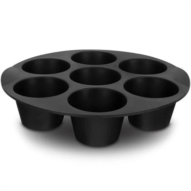 Airfryer Silicone Muffin Pan - Non-Stick Cupcake Mold for Mini Cakes