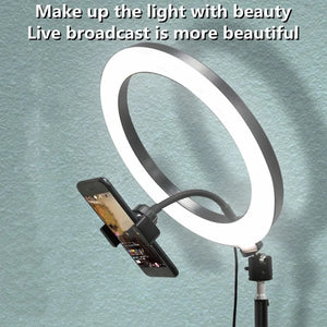 10-Inch Selfie Ring Light LED Lamp for Video Recording, Live Broadcast & Photography