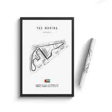Load image into Gallery viewer, F1 International Track Circuit Canvas Painting – Wall Art