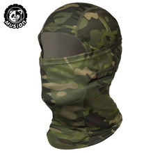 Load image into Gallery viewer, MusionTactical Balaclava Full Face Mask Quick-dryHiking Cycling Camping Hunting AirsoftHood Cap Bike Head Cover Summer Men Women