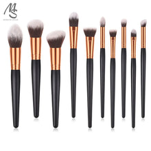 Load image into Gallery viewer, European Brush Set! 10 Pcs, Face &amp; Eyes, Travel