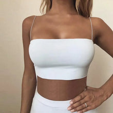 Load image into Gallery viewer, 2023 Summer Women&#39;s Crop Top - Sexy Seamless Tank Backless Strap Bra