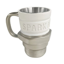 Load image into Gallery viewer, Spark Plug Mug Plain Coffee Mugs Mechanics &amp; Gearheads Metal Coffee Cups Unique Auto Gift Personalized Coffee Mug for Car Lovers