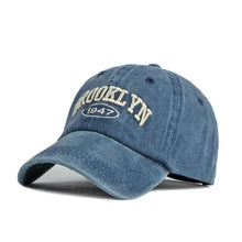 Load image into Gallery viewer, Brooklyn Alphabet Baseball Cap Men Women's Cowboy Baseball Cap Summer Cotton Hat Snapback Hip-Hop Hat Casual Gorra Hombre Visor