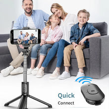 Load image into Gallery viewer, Self Portrait Pole Tripod With Lighting Self Portrait Pole With Wireless Remote Control Portable Mobile Phone Tripod Color Box
