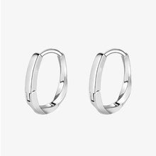Load image into Gallery viewer, Mariasz Minimalist New Hot Sell Trendy Plated Gold Color Circle Earrings for Women Ear Hoop Earring Classic Jewelry