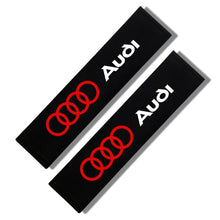 Load image into Gallery viewer, 2PCS Suede Seatbelt Shoulder Pads for Audi A3 A4 A6 A8 Q3 Q5 Q7 B6 B7 B8 B9