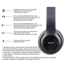 Load image into Gallery viewer, Handsfree Wireless Headphones Noise Canceling Headphone Earphone P47 headset Bluetooth HeadPhone for iPhone Huawei Samsung Redmi