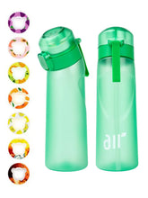 Load image into Gallery viewer, 1pc Air Water Bottle With 1pc Random Flavor Pods Portable Transparent With Straw Leak Proof Suitable for Outdoor Sports