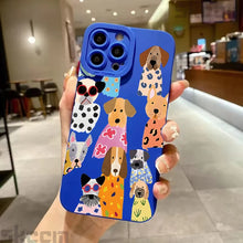 Load image into Gallery viewer, Funny Colorful Dog Pattern Design Phone Case For iPhone 17 16 15 14 Pro Max 12 11 13 Mini 17 Air XS X XR 7 8 Plus 16e Soft Cover