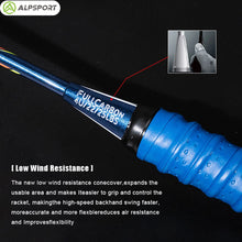 Load image into Gallery viewer, ALP LT 2Pcs/lot 100% Carbon Fiber Elastic 4U 30Lbs Racket Offensive and Defensive Professional Badminton Racket With Bag
