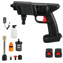 Load image into Gallery viewer, 2 Battery Portable Cordless Car High Pressure Washer Jet Water Wash Cleaner Gun