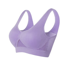 Load image into Gallery viewer, Breathable Sports Bra Top Fitness Women Brassiere Removable Padded Sport Bra Running Gym Seamless Push Up Bras
