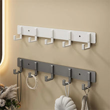 Load image into Gallery viewer, Household Wall Coat Rack Black Hooks For Hangging Clothes Towel Hanger Bathroom Robe Hook Heavy Duty Kitchen Accessories