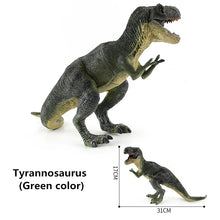 Load image into Gallery viewer, High Quality PVC Jurassic Dinosaur Action Figures – T-Rex &amp; Brachiosaurus Toy Model for Kids