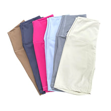 Load image into Gallery viewer, Women Sports Biker Shorts Women Naked Feeling High Waist Yoga Shorts Push Up Fitness Leggings Tummy Control Yoga Slim Shorts