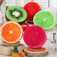 Load image into Gallery viewer, Round Chair Cushions Comfortable Seat Pads Funny Fruit Garden Dining Outdoor Pads