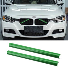 Load image into Gallery viewer, 2Pcs V Brace Style Car Front Grille Trim Strips for BMW F30 F10 F20 F31 F32 F36