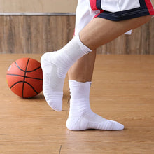 Load image into Gallery viewer, 1/3pairs/Lot Men's Socks Compression Stockings Breathable Basketball Sports Cycling running Towel Socks High Elastic Tube Socks