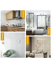 Load image into Gallery viewer, 10Pcs Self-adhesive Marble Tiles Sticker Waterproof 30cmx60cm Tiles Floor Stickers PVC Tile  Kitchen Bathroom Wall Sticker