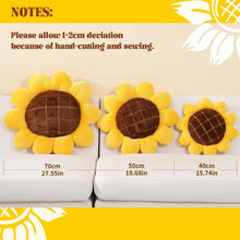 Load image into Gallery viewer, Sunflower Throw Pillow,Flower Shaped Pillows Floor Pillow Seating Cushion,Seating Cushion,Cute Room Decor &amp; Plush Pillow for Bed