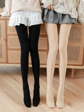 Load image into Gallery viewer, Fall Winter Adult Pantyhose Milk White Silk Socks for Girls Lolita Velvet Thin Bottom Jumpsuit Socks Women