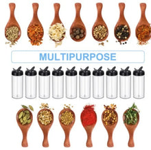 Load image into Gallery viewer, 10/1PCS Clear Spices Bottle Salt Pepper Shakers Plastic Barbecue Seasoning Jars Condiment Box Home Kitchen Powder Storage Can