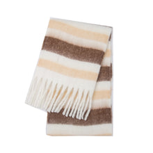 Load image into Gallery viewer, 2025 Winter Thick Warm Scarf Women Cashmere Shawl and Wraps Pashmina Neckerchief Bufanda Female Rainbow Hairy Tessel Echarpe New
