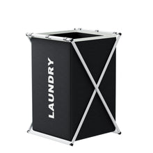 Load image into Gallery viewer, 1 PC Large Laundry Hamper 3 Sections Divided Laundry Basket Foldable Washing Bin Dirty Cloth Storage Bag