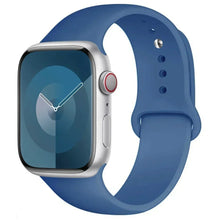 Load image into Gallery viewer, Silicone Band For Apple Watch strap 44mm 45mm 40mm 41mm 42-46mm sport bracelet iwatch series 8 7 6 5 4 9 10 11 SE-Ultra 2/3 49mm