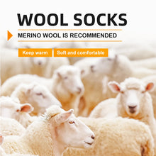 Load image into Gallery viewer, Merino Wool Thermal Socks Winter Warm Ski Hiking Compression