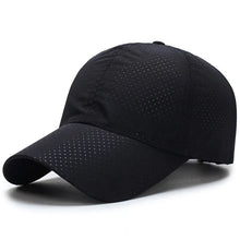 Load image into Gallery viewer, Hat Men Spring Summer Solid Color Mesh Cap Baseball Cap Women Autumn Korean Edition Sunscreen Hat Mesh Breathable Peaked Cap