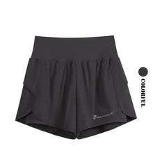 Load image into Gallery viewer, DRUR Yoga Short Woman Gym Clothes 2 In 1 High Waist Pants With Pockets Fitness Cycling Shorts Women Yoga Shorts Sportwear 2025
