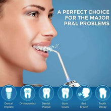 Load image into Gallery viewer, Waterproof Cordless Dental Flosser Rechargeable Oral Irrigator Teeth Cleaner
