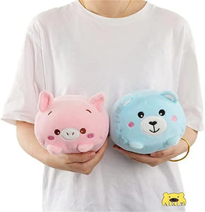 20cm Pink Pig Plush Toy - Soft Stuffed Animal Doll, Cute Cartoon Pillow Gift
