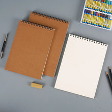 Load image into Gallery viewer, Professional sketchbook Thick paper Spiral notebook Art school supplies Pencil drawing notepad stationery cute gel pens pencil